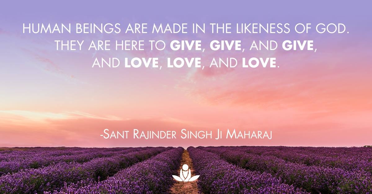 Unconditional Love Sant Rajinder Singh