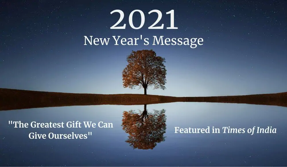 Sant Rajinder Singh’s New Year’s Message in Times of India