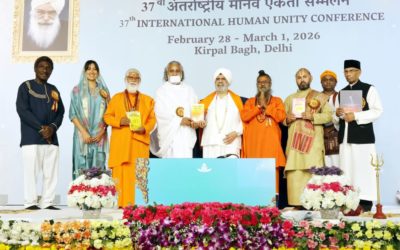 Sant Rajinder Singh Ji Maharaj Presides Over 37th International Human Unity Conference in New Delhi, India